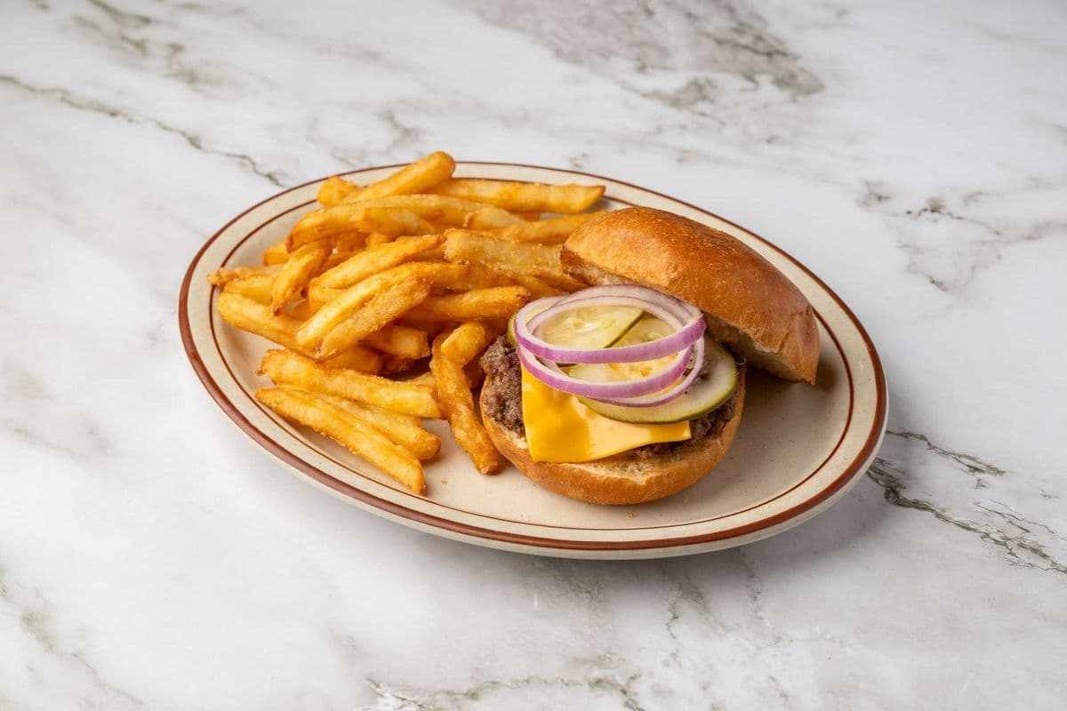 2. Classic Premium Cheeseburger