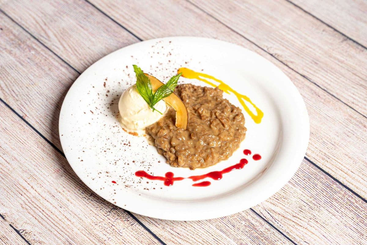 Ney Payasam with Ice Cream