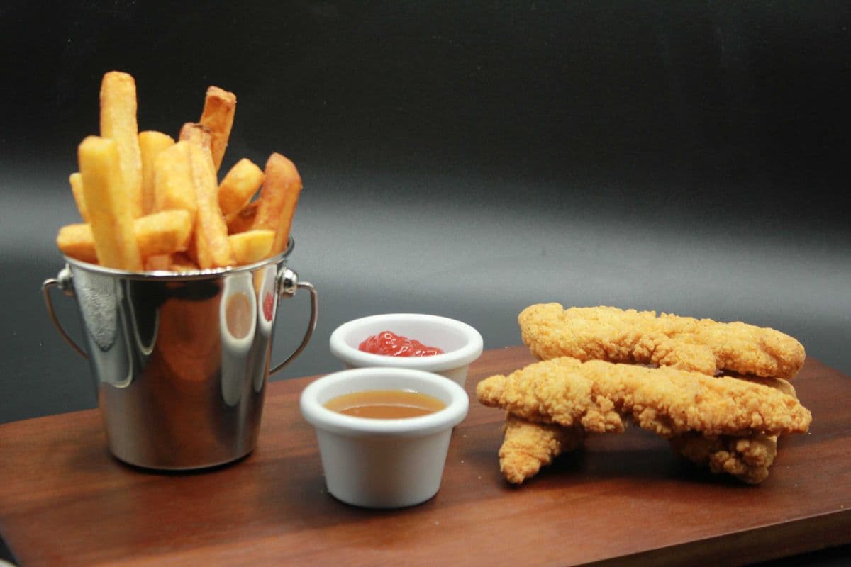 Crunchy Chicken and Fries