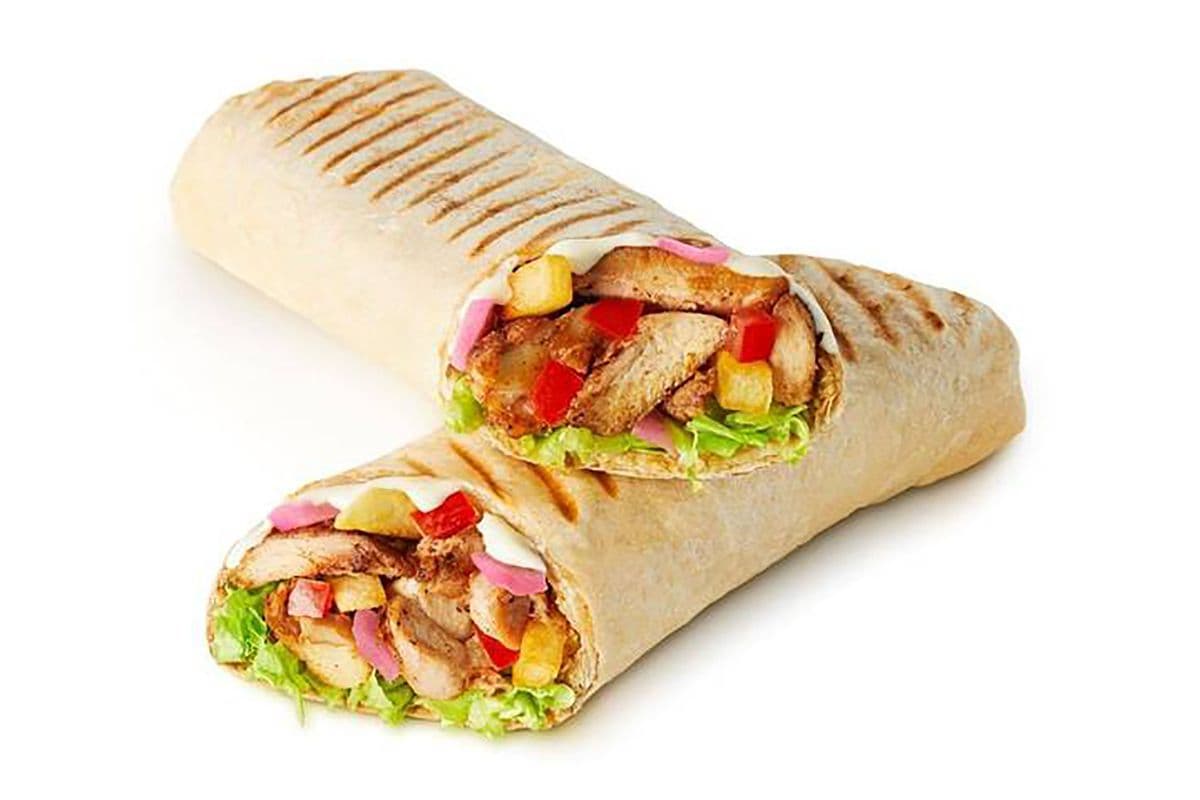 SAJ Chicken Shawarma Wrap