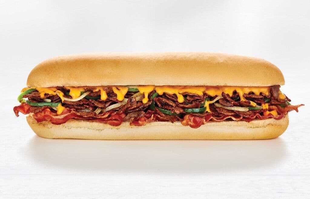 Large Queso & Bacon Cheesesteak / QUESO & BACON CHEESESTEAK - LARGE