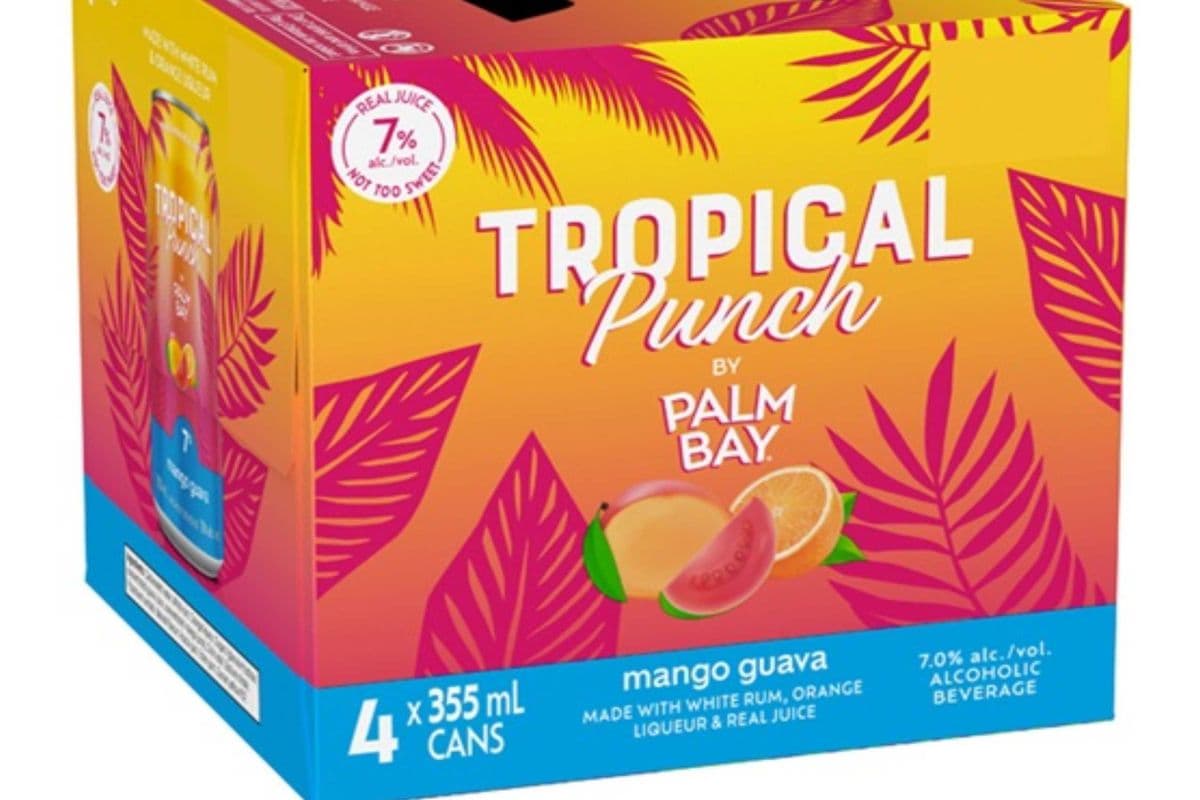 PALM BAY MANGO GUAVA RUM 4*355ML (4 x 4*355ML )