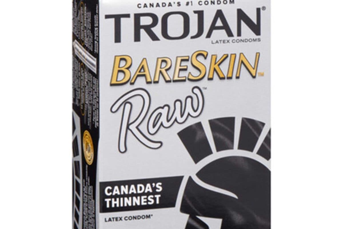 Trojan Bareskin Raw Condoms (Pack of 8)