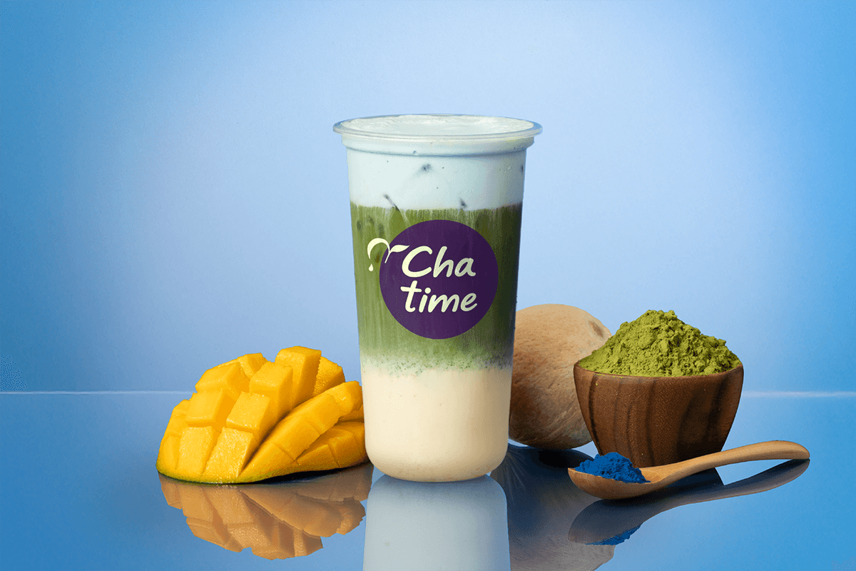 Mango Matcha Blue Cloud Latte