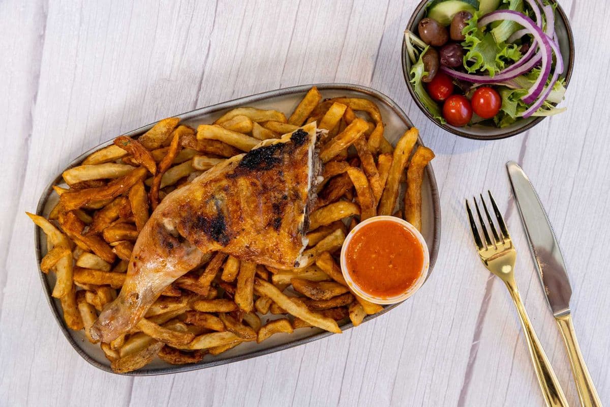 Cuisse de poulet / Chicken leg.