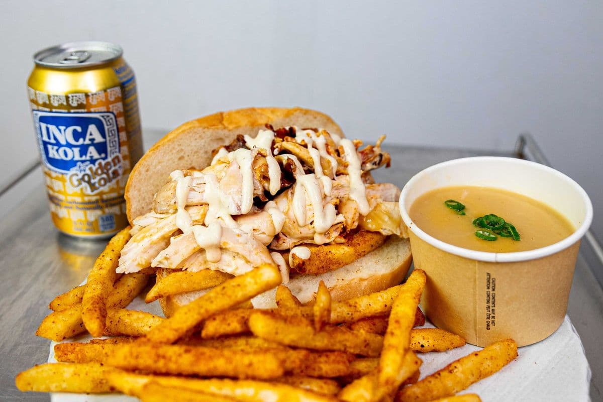 Chicken and Gravy Roll Combo