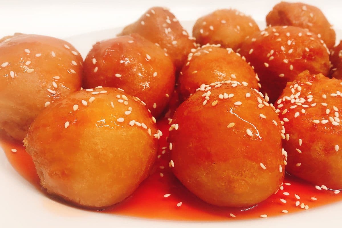 57. Sweet-and-Sour Chicken Balls