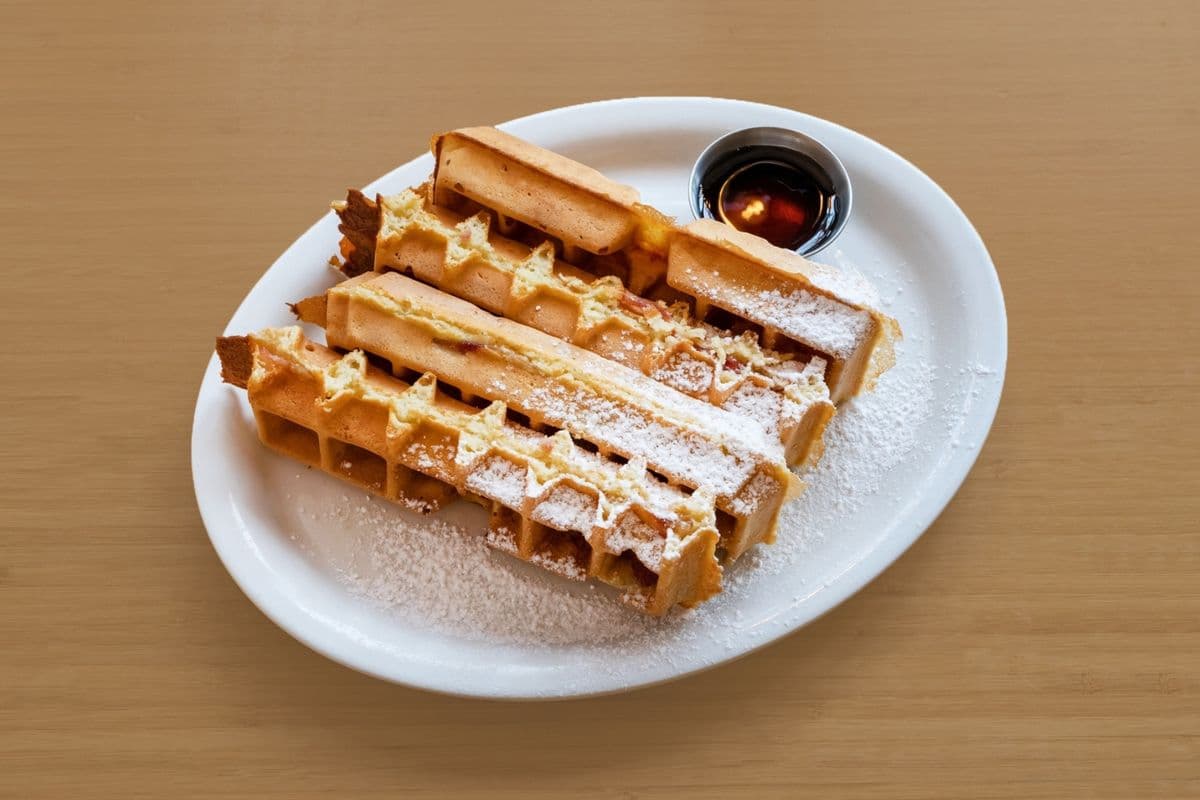 Waffle Bacon