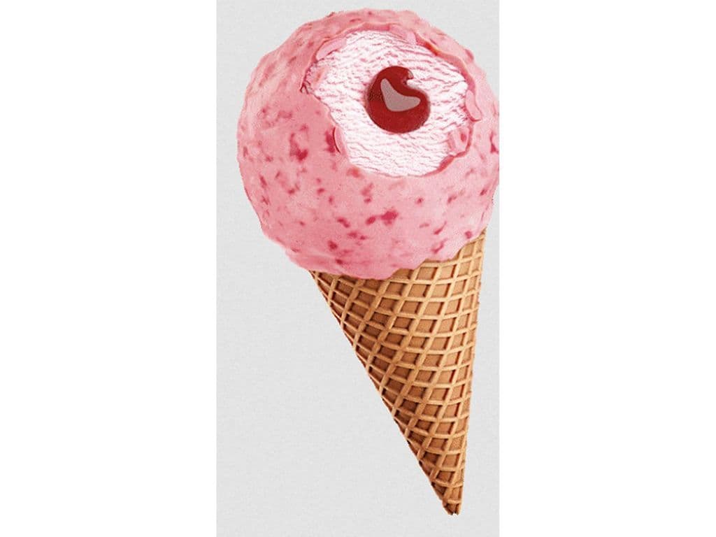 Nestle Drumstick Berry Bliss Ice Cream Cone Strawberry and Raspberry 125ml