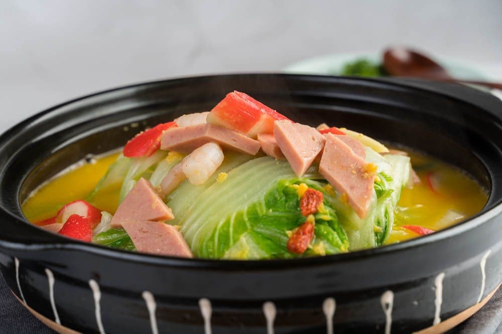 Baby Cabbage in Chicken soup 上汤娃娃菜