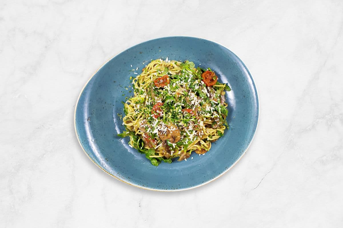 Truffle Mushroom Spaghettini