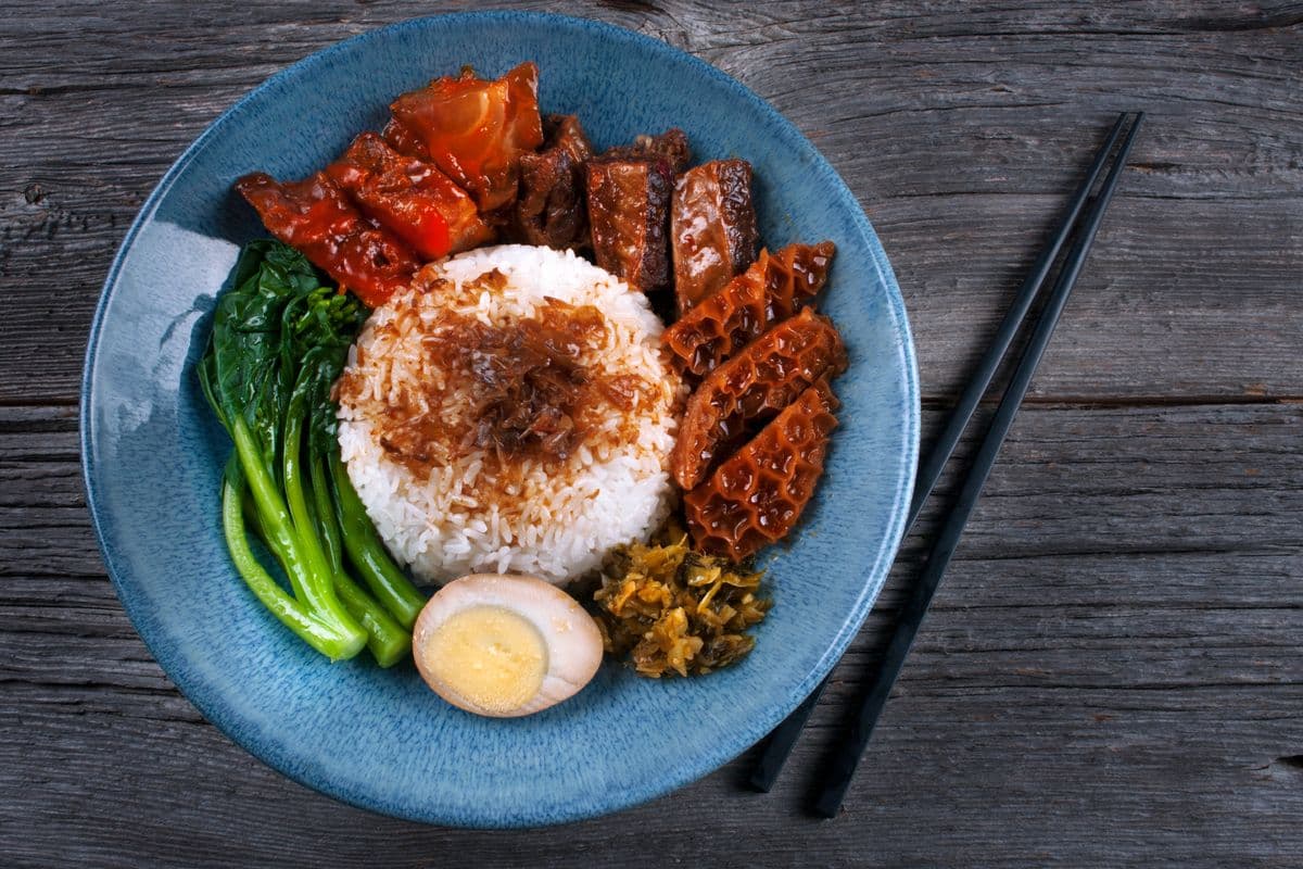 303. Braised Beef, Tendon, and Tripe Rice