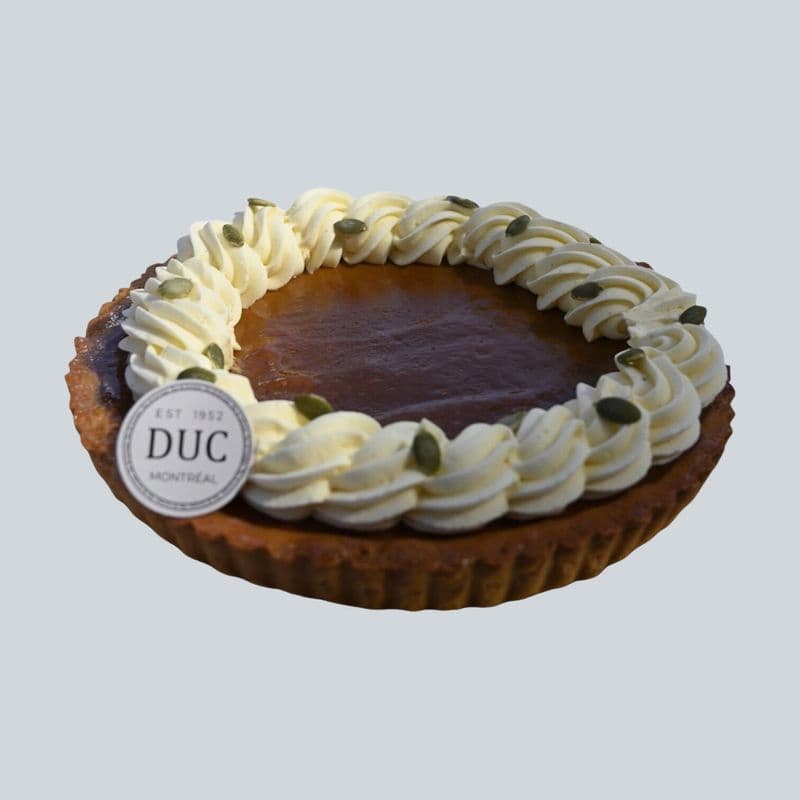 Tarte à la citrouille / Pumpkin pie
