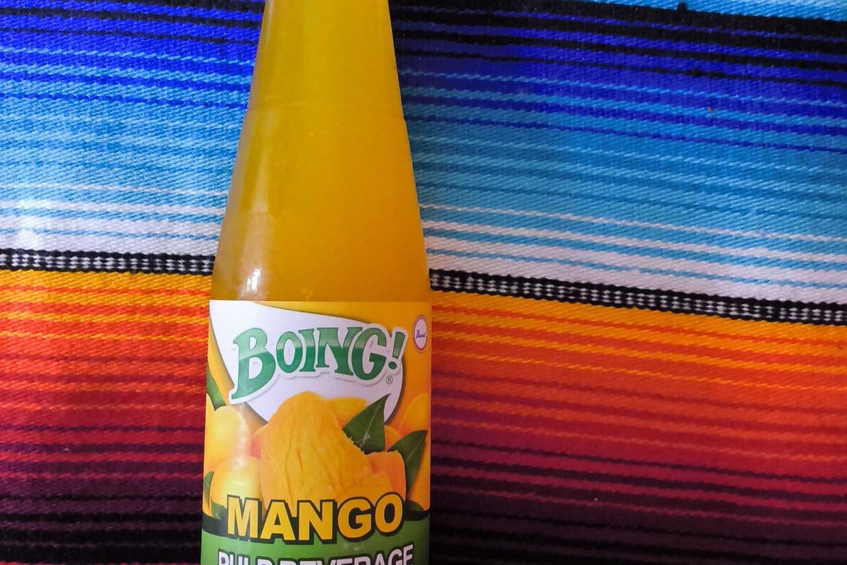 Boing Mango pulp Glass Bottle (370ml)
