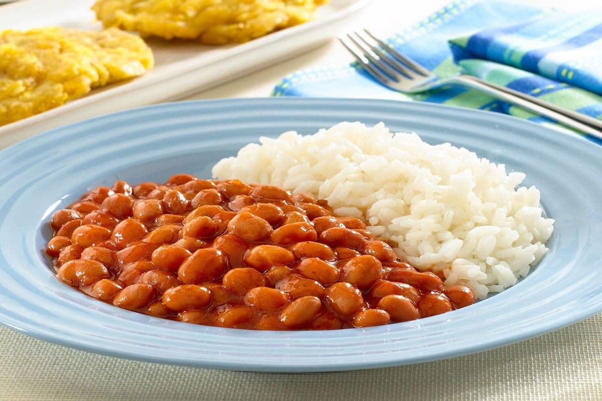 Kidney Beans & Maple Syrup on Rice