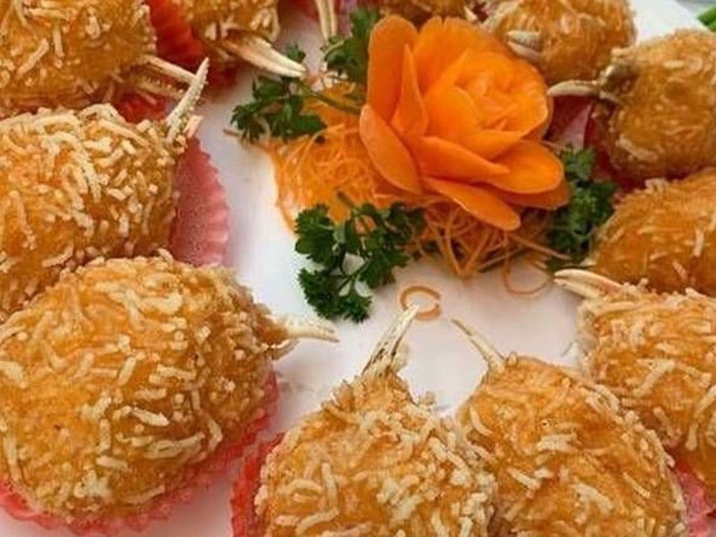  Fried Shrimp Stuffed Crab Claw (Each) A7