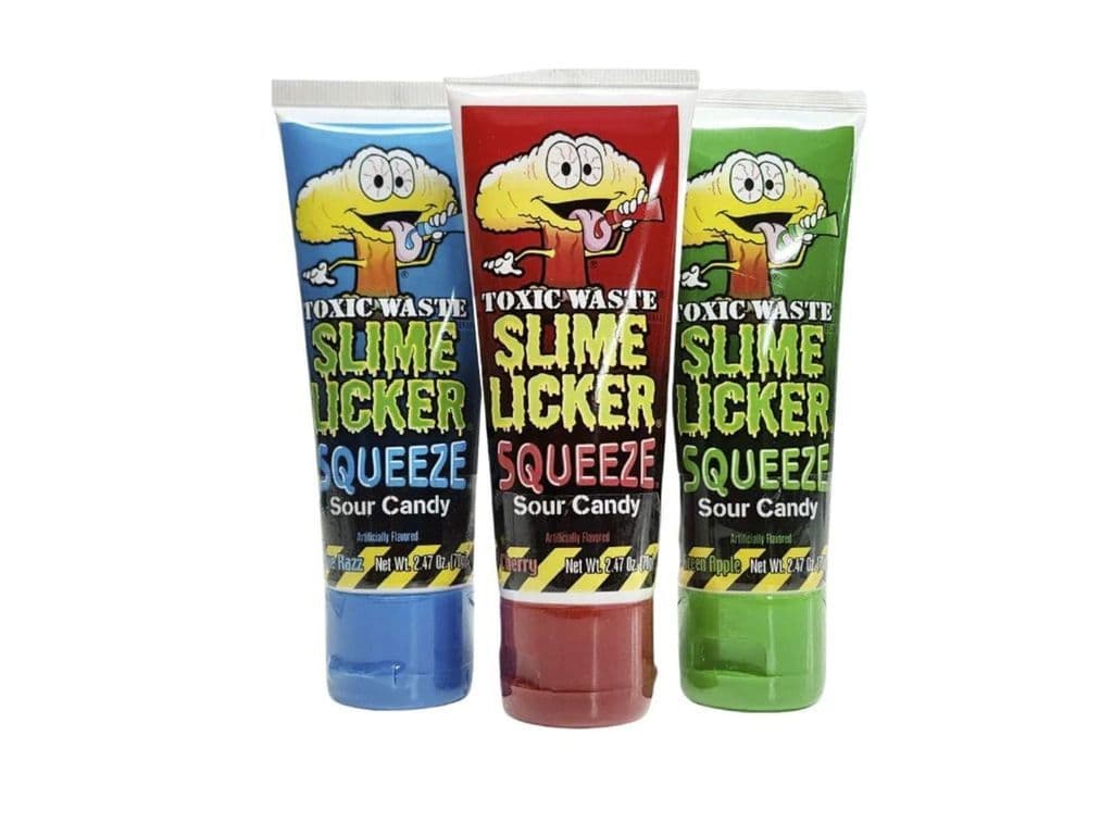 Toxic Waste Slime Licker Sour Squeeze Candy 70g (One Flavour at Random) 