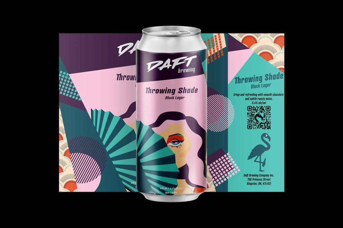 Throwing Shade - Black Lager (1 x 473ml)