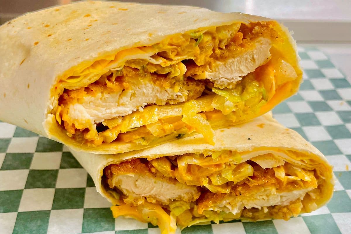 Crispy Chicken Wrap