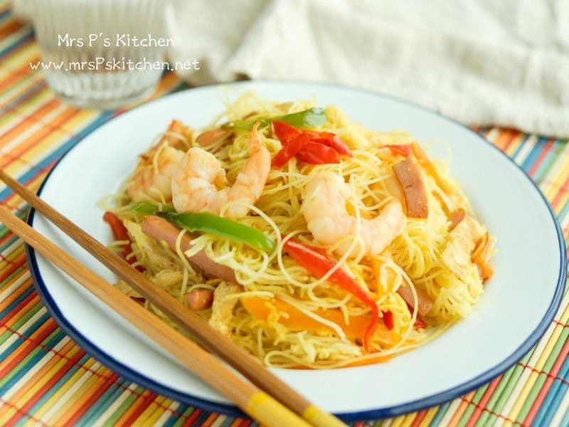 GS Singapore Noodle Stir-Fry