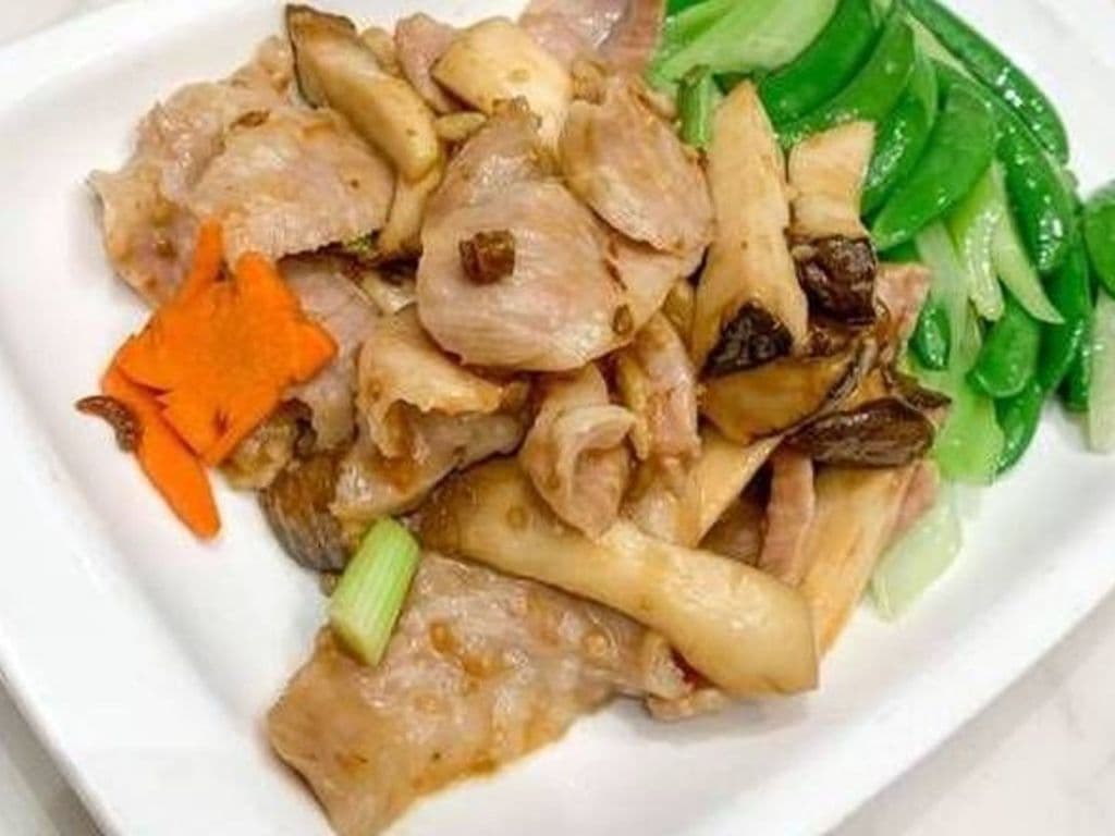 King Mushroom & Sliced Pork J7
