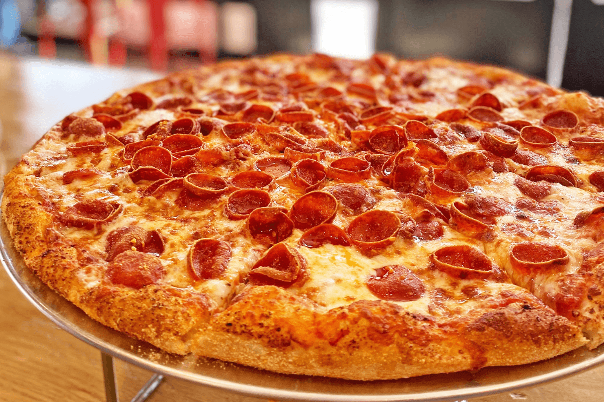 Pizza au Pepperoni / Pepperoni Pizza