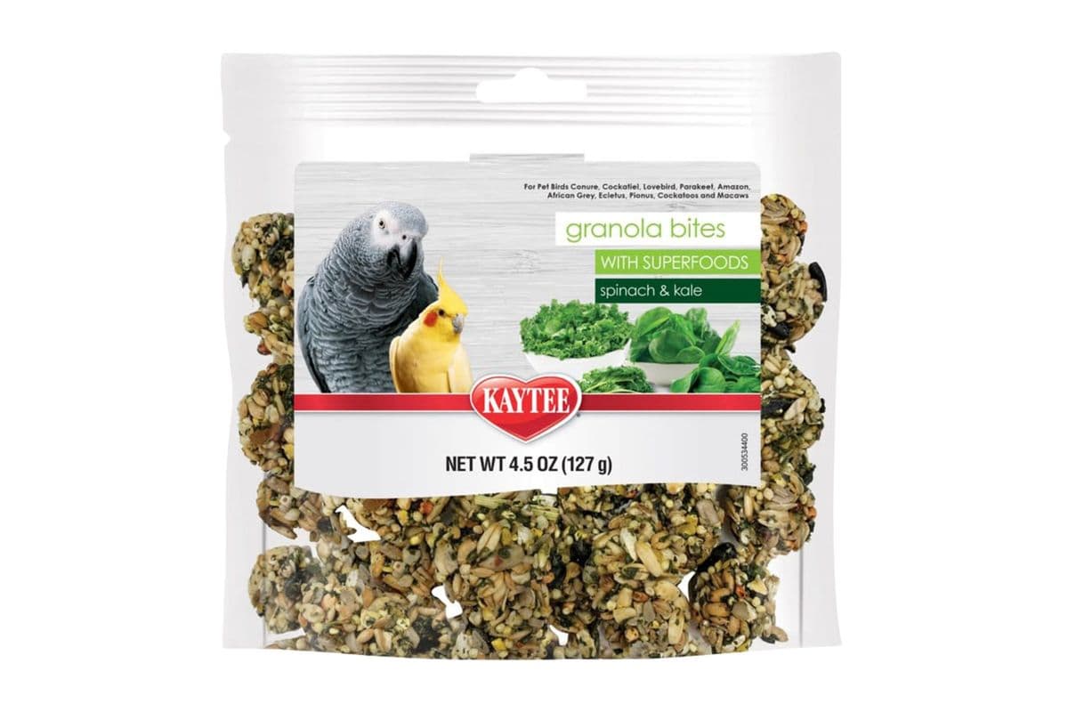 Kaytee Granola Bites with Superfoods - Spinach & Kale