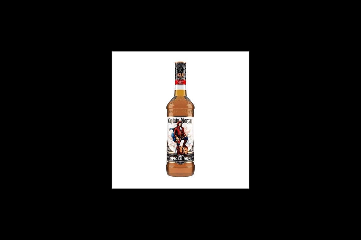 CAPTAIN MORGAN 100 SPICED RUM (1 x 750 ML) (1 x 750ML)