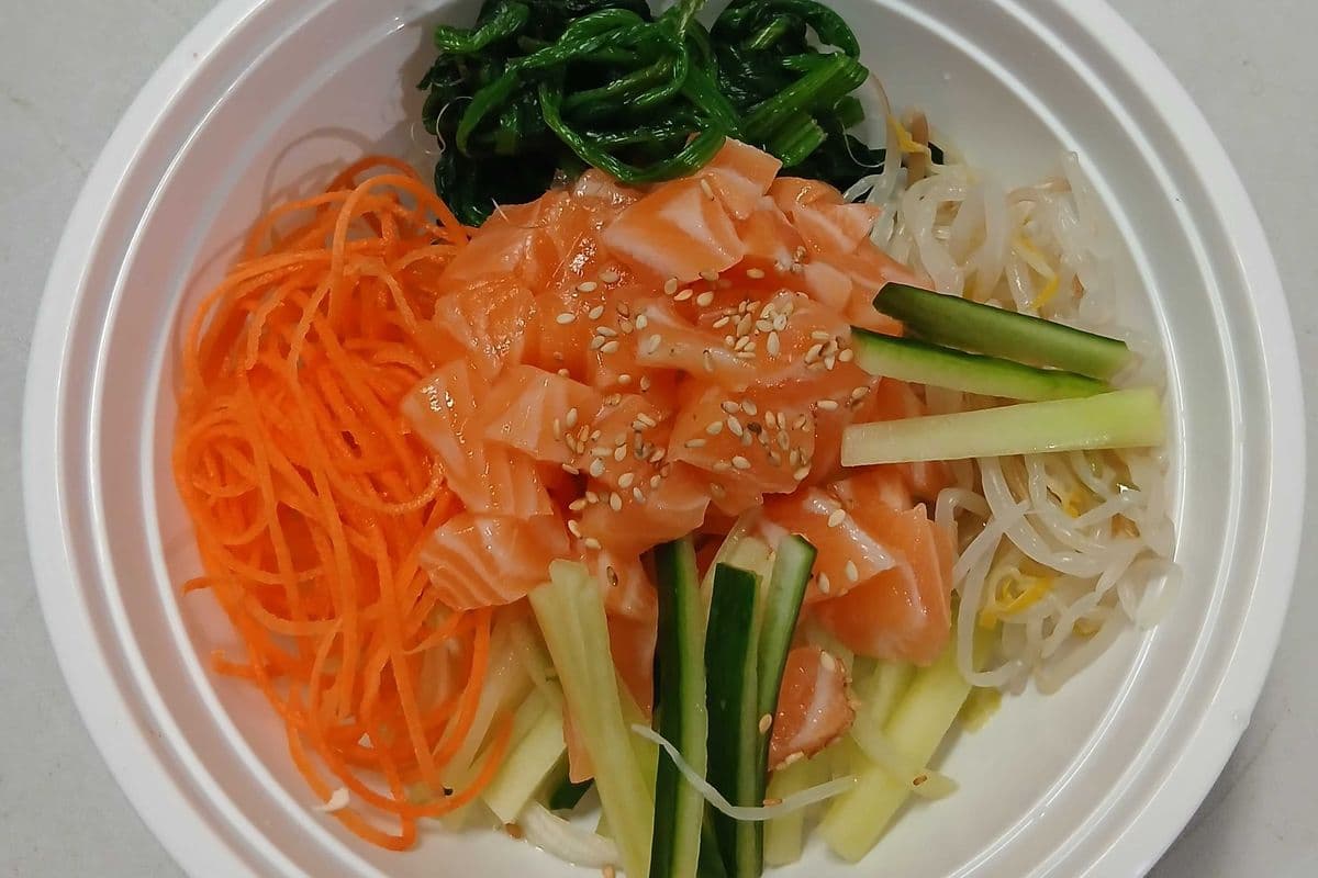Salmon Bibim Bap