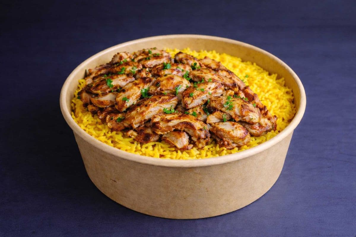 chicken Shawrma Rice Bowl
