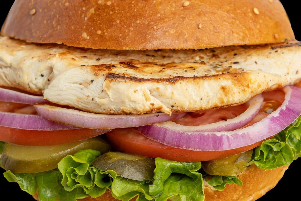 The Grilled Chicken Breast Burger