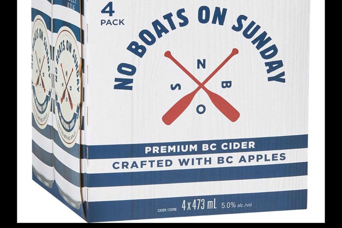 NO BOATS ON SUNDAY CIDER (4 x 4*473ML )