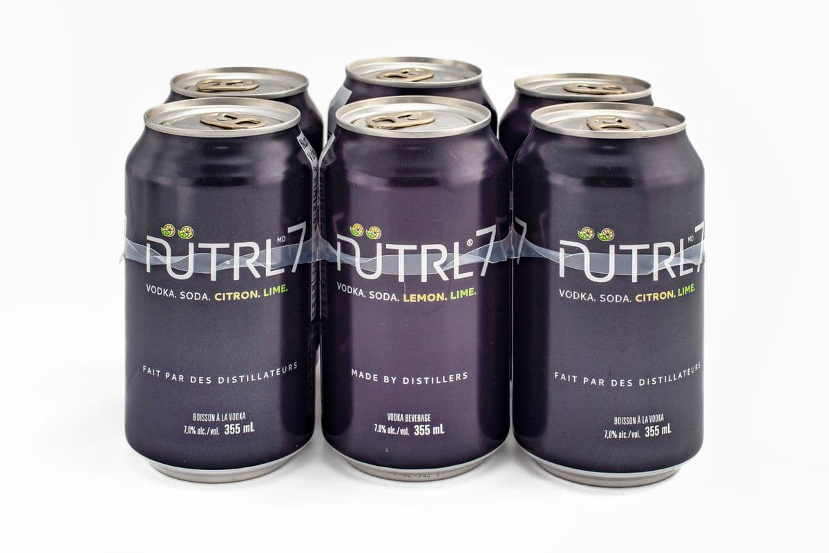 NUTRL VODKA SODA LEMON (6 x 355ML CANS) (1 x 6 PACK)