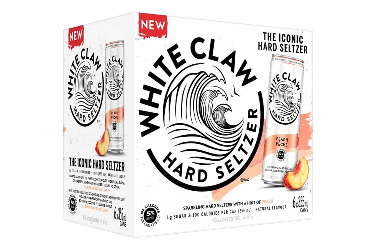 White Claw Peach (1 x 6*355ml)