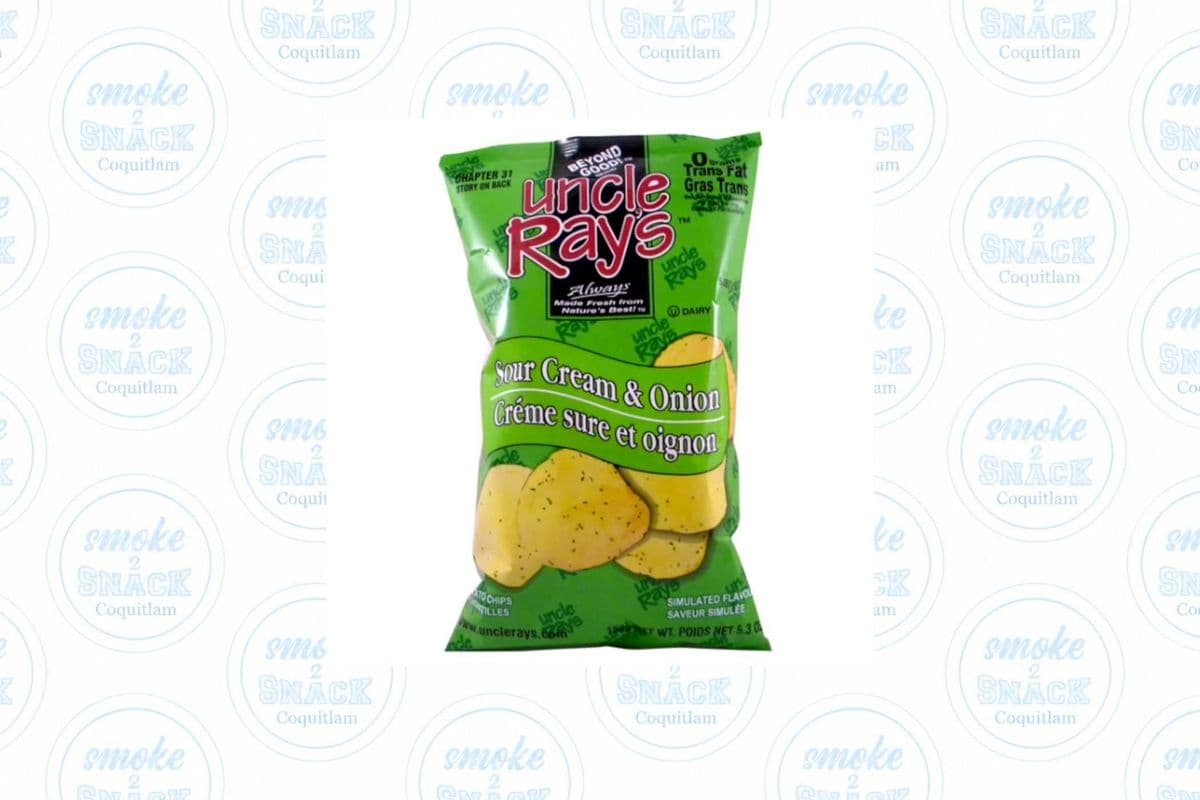 Uncle Rays Sour Cream and Onion 130g