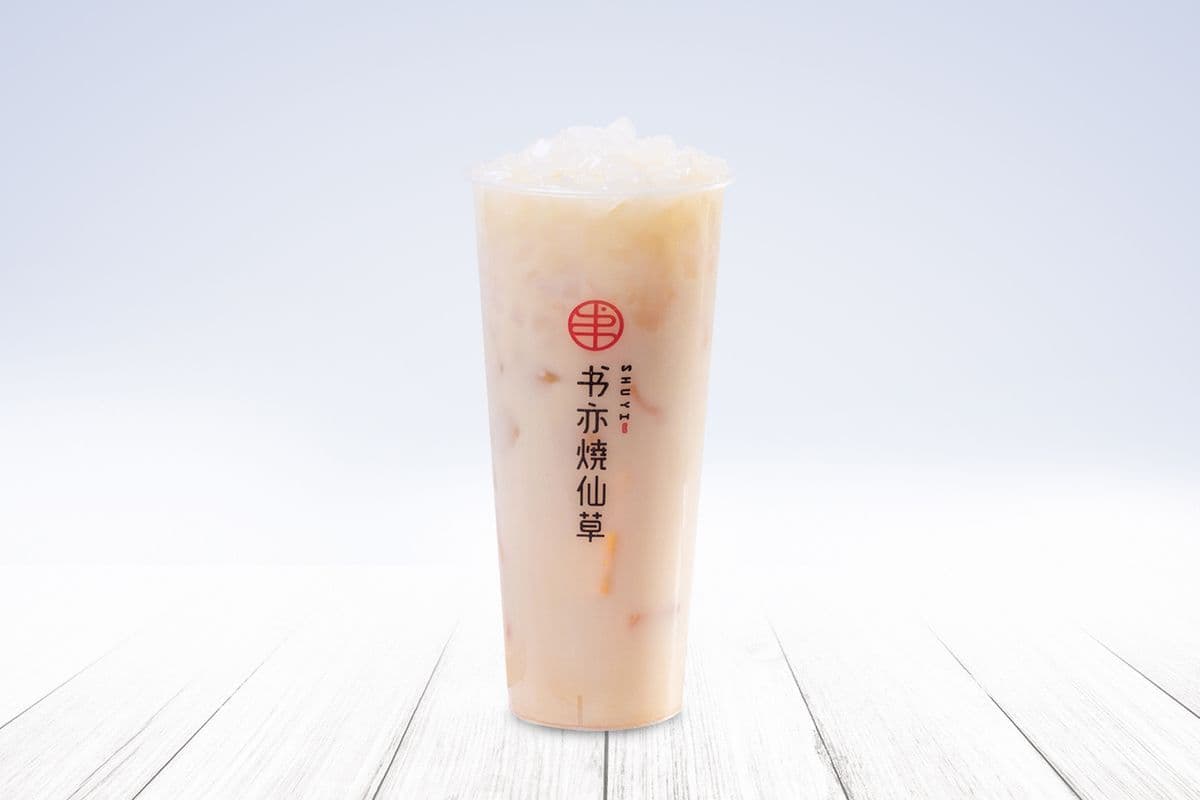 Coconut Jelly Milk Tea (Cold)