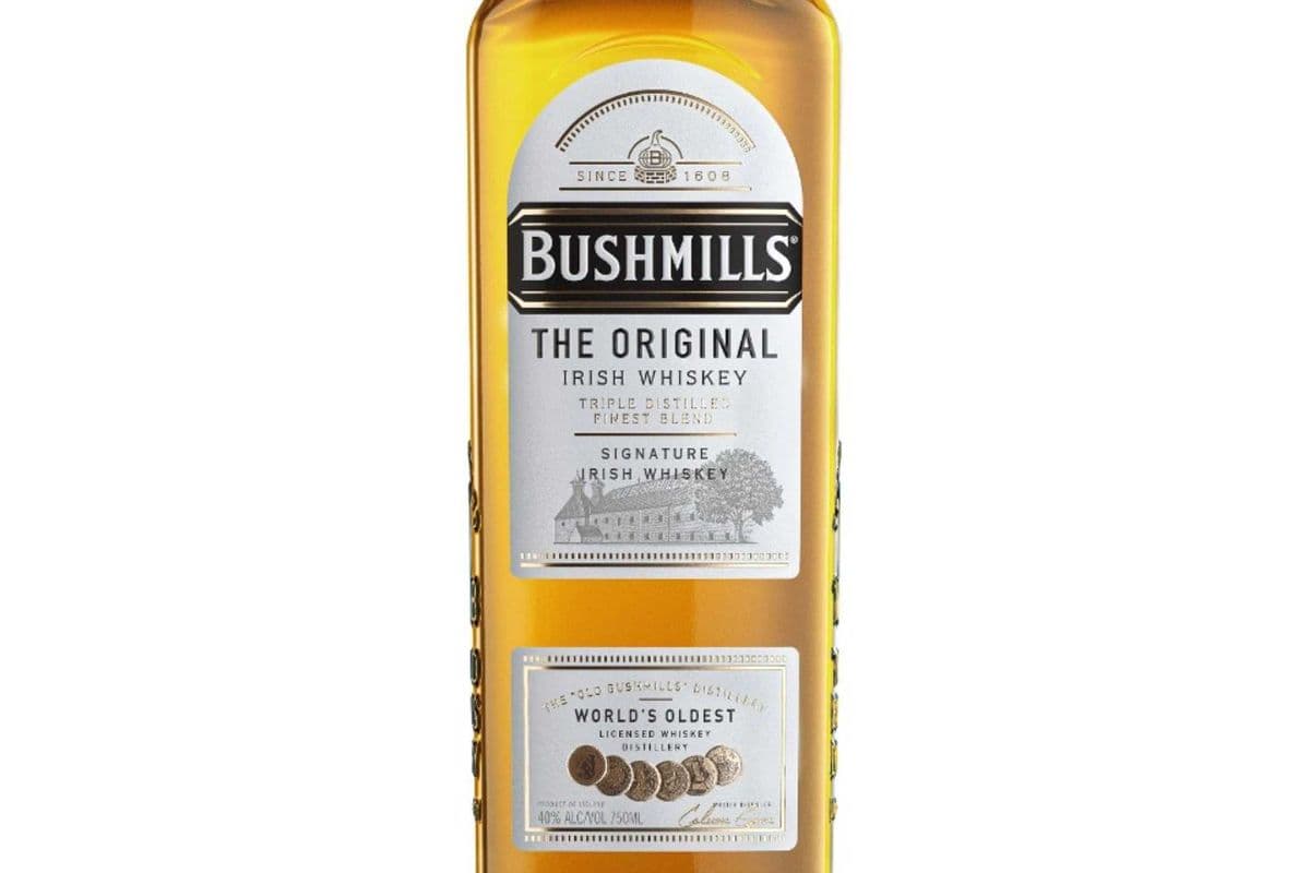 Bushmills Whisky, 750ml whiskey (40% ABV) (1 x 750 ml)