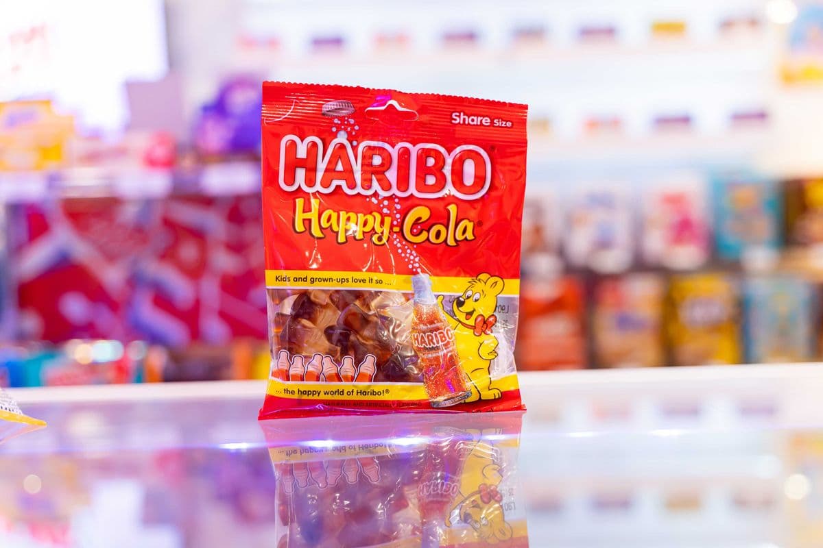 Haribo Happy Cola Peg Bag (5oz)