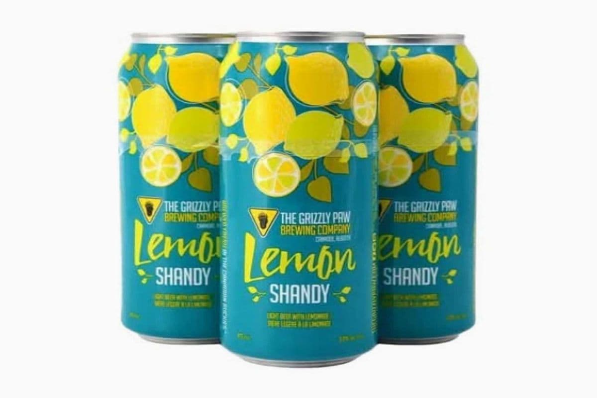 GRIZZLY PAW LEMON SHANDY (4 x 473ML)