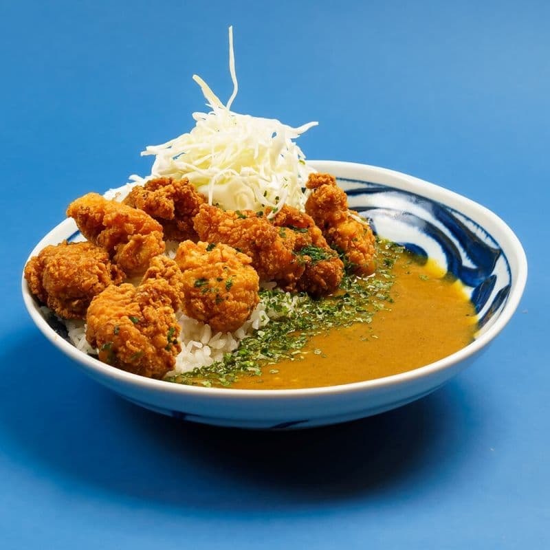 Curry poulet karaage