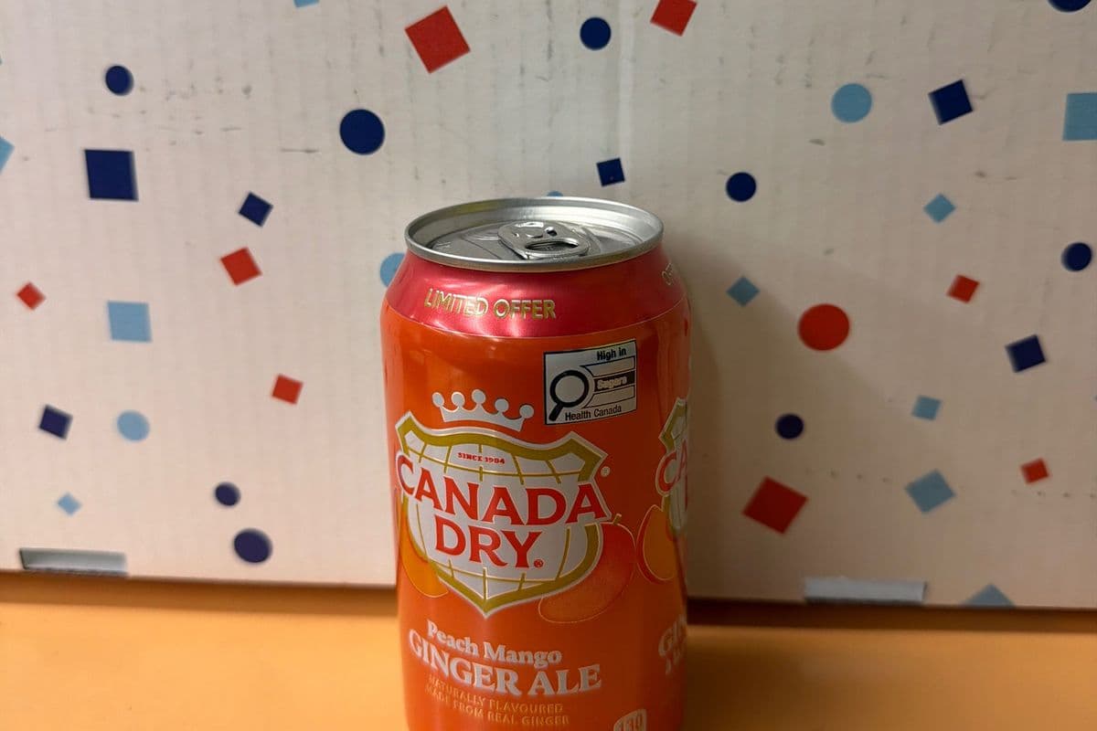 Canada Dry Peach mango 355ml