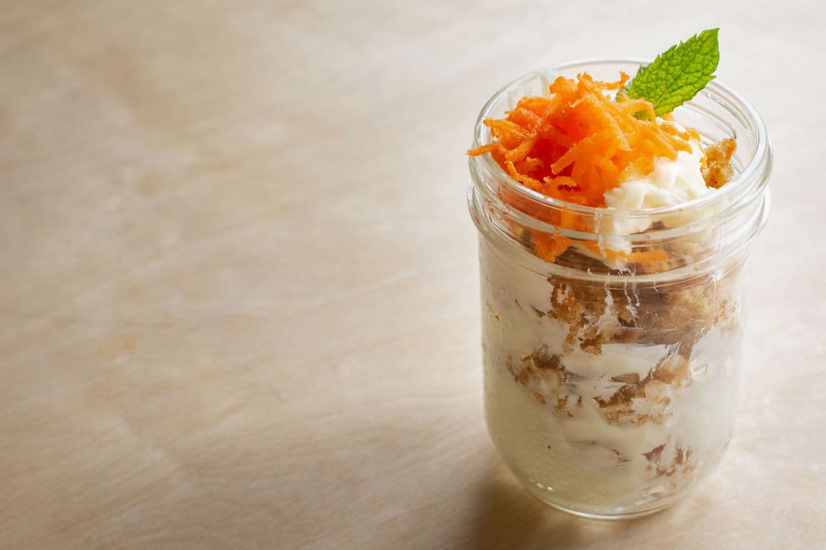 Deconstructed Carrot Cake Jar