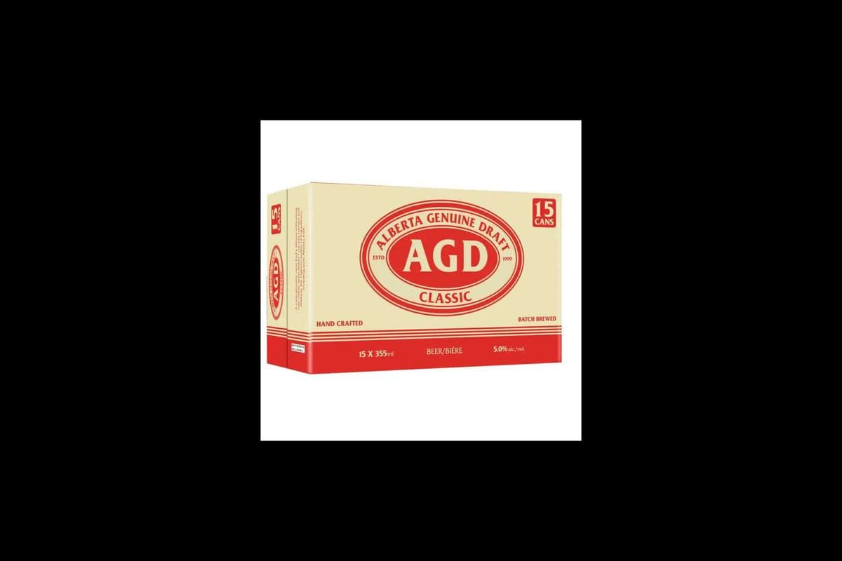 ALBERTA GENUINE DRAFT - 15CANS (15*355ML) (15 x 15*355ML)