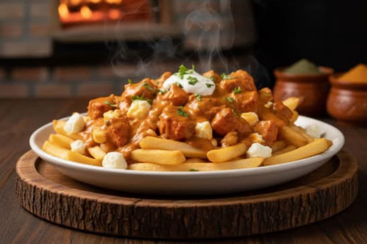 Butter Chicken Poutine