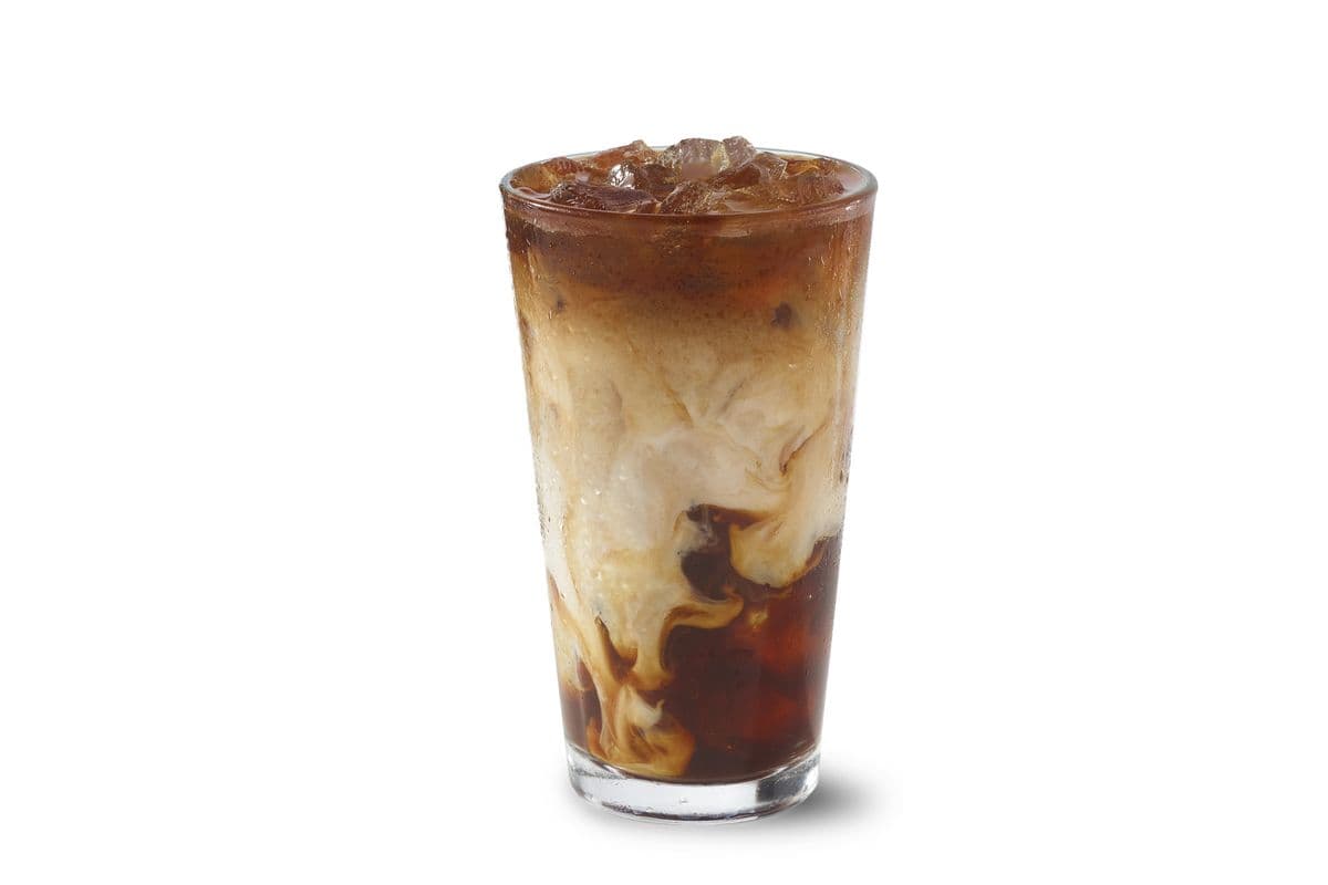 Frosty-ccino à la vanille / Vanilla Frosty-ccino (Cals: 210-310)