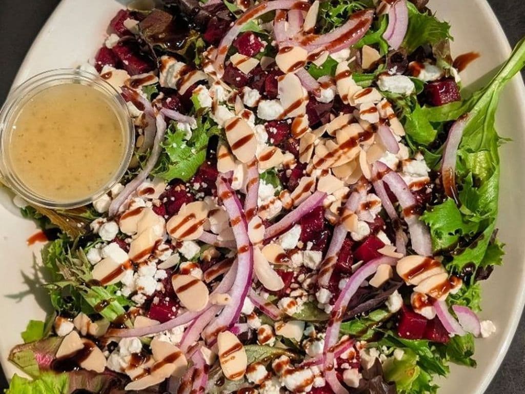 Beet & Goat Salad