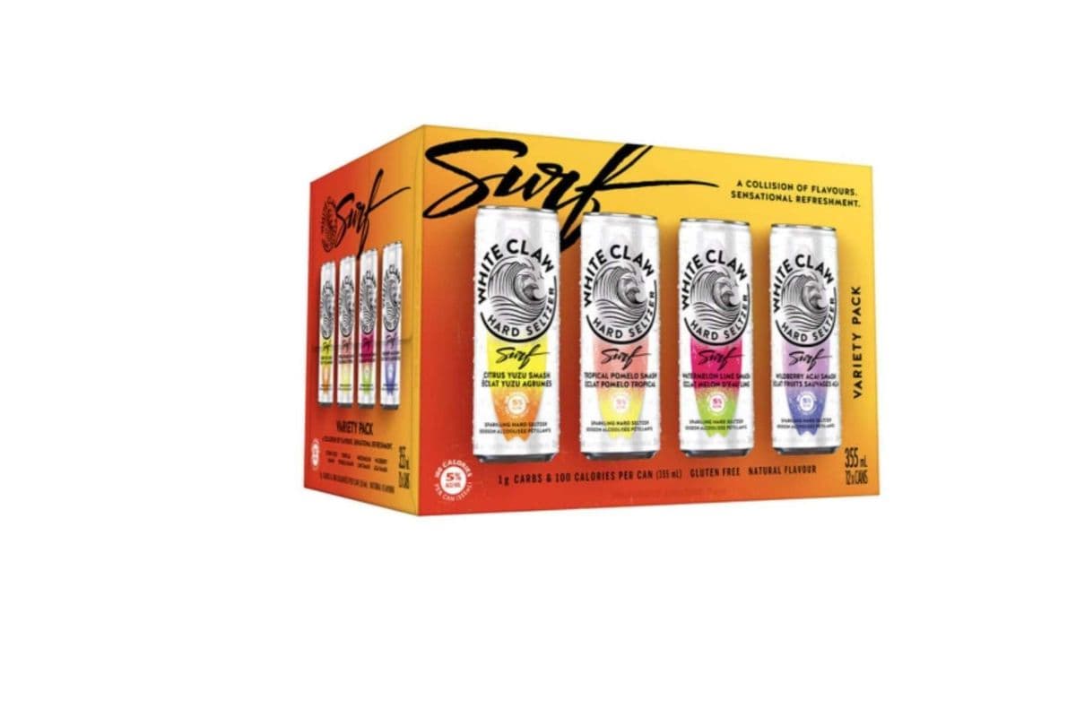 White Claw - Surf Variety Pack 12 (12 x 355ml)