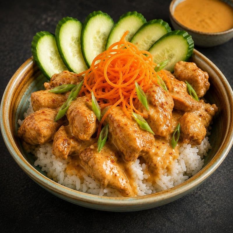 Bang Bang Chicken Rice Bowl