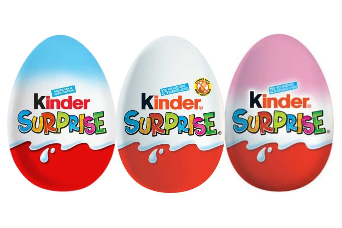 Kinder surprise oeuf en chocolat / Kinder Surprise Chocolate Egg