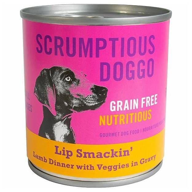 SCRUMPTIOUS DOGGO Lamb & Veggie Dinner in Gravy 255 g